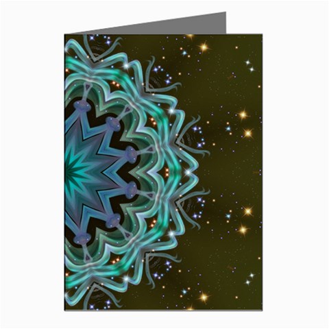 Wheel of Light Greeting Cards (Pkg of 8) from ArtsNow.com Left