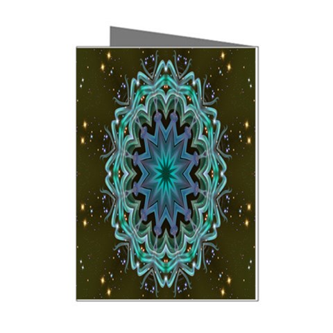 Wheel of Light Mini Greeting Cards (Pkg of 8) from ArtsNow.com Left