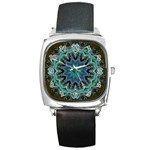 Wheel of Light Square Metal Watch