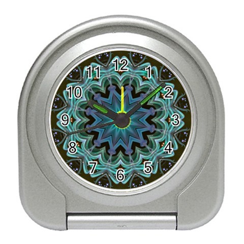 Wheel of Light Travel Alarm Clock from ArtsNow.com Front