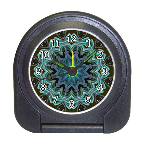 Wheel of Light Travel Alarm Clock from ArtsNow.com Front