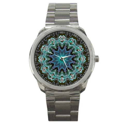 Wheel of Light Sport Metal Watch from ArtsNow.com Front