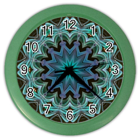 Wheel of Light Color Wall Clock from ArtsNow.com Front