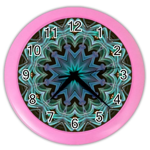 Wheel of Light Color Wall Clock from ArtsNow.com Front