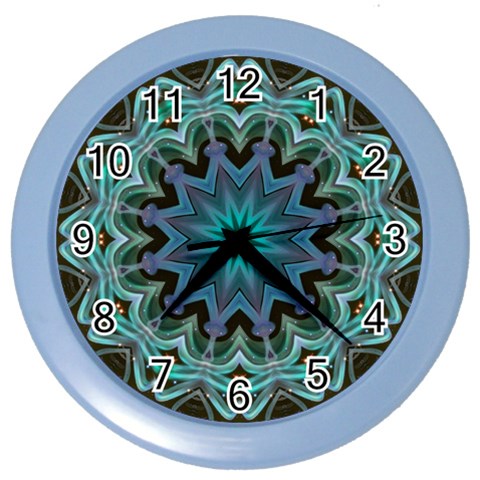 Wheel of Light Color Wall Clock from ArtsNow.com Front