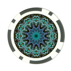 Wheel of Light Poker Chip Card Guard from ArtsNow.com Front