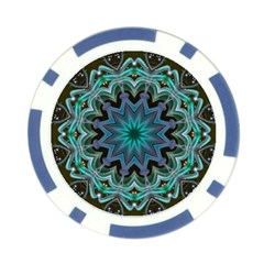 Wheel of Light Poker Chip Card Guard from ArtsNow.com Front