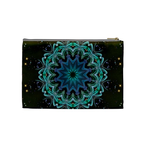 Wheel of Light Cosmetic Bag (Medium) from ArtsNow.com Back