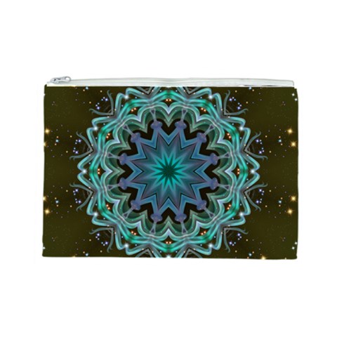 Wheel of Light Cosmetic Bag (Large) from ArtsNow.com Front