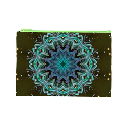 Wheel of Light Cosmetic Bag (Large) from ArtsNow.com Front