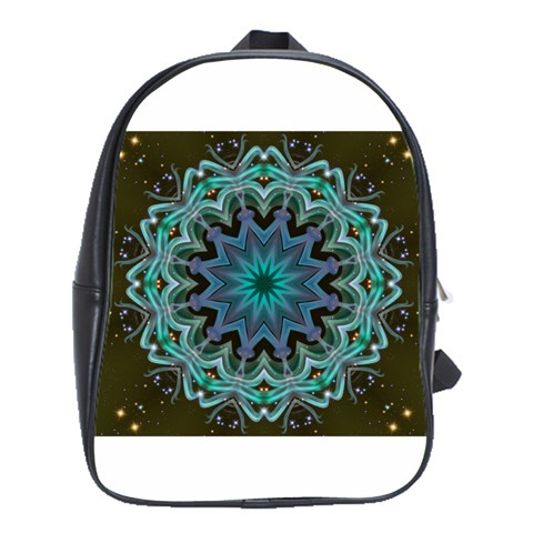 Wheel of Light School Bag (Large) from ArtsNow.com Front