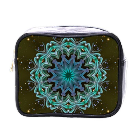 Wheel of Light Mini Toiletries Bag (One Side) from ArtsNow.com Front