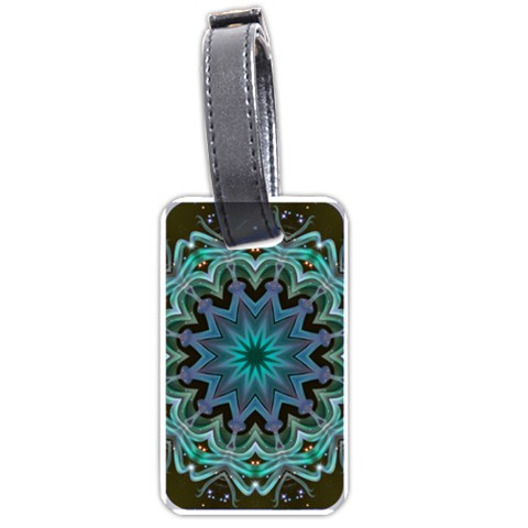 Wheel of Light Luggage Tag (one side) from ArtsNow.com Front