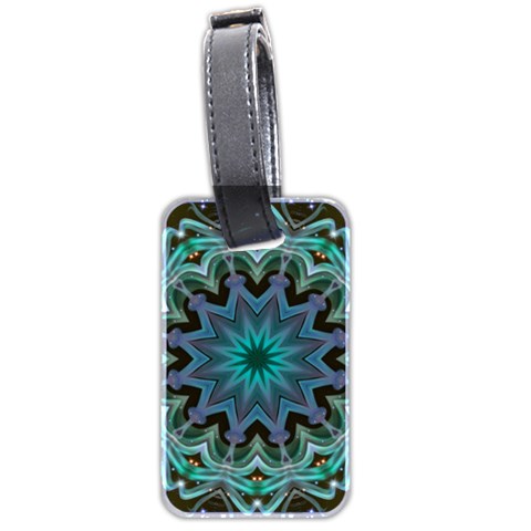 Wheel of Light Luggage Tag (two sides) from ArtsNow.com Back