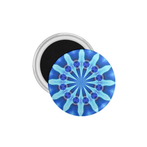 Blue Wheel 1.75  Magnet from ArtsNow.com Front