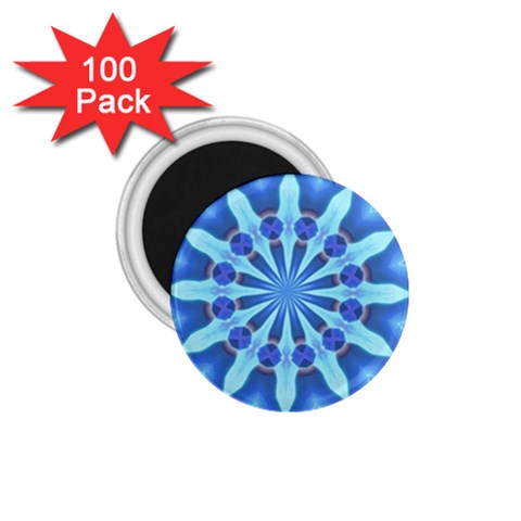 Blue Wheel 1.75  Magnet (100 pack)  from ArtsNow.com Front