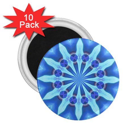 Blue Wheel 2.25  Magnet (10 pack) from ArtsNow.com Front