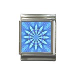 Blue Wheel Italian Charm (13mm)