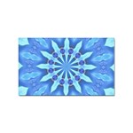 Blue Wheel Sticker (Rectangular)