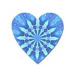 Blue Wheel Magnet (Heart)