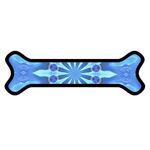 Blue Wheel Magnet (Dog Bone) from ArtsNow.com Front