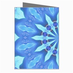 Blue Wheel Greeting Card from ArtsNow.com Right