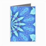 Blue Wheel Mini Greeting Card