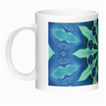 Blue Wheel Night Luminous Mug