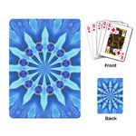 Blue Wheel Playing Cards Single Design