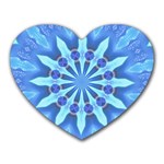 Blue Wheel Mousepad (Heart)