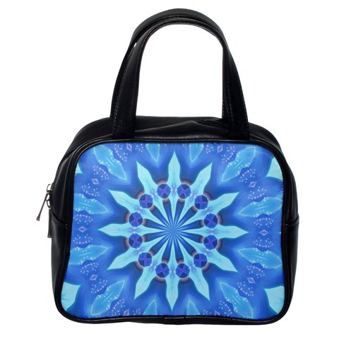 Blue Wheel Classic Handbag (One Side) from ArtsNow.com Front