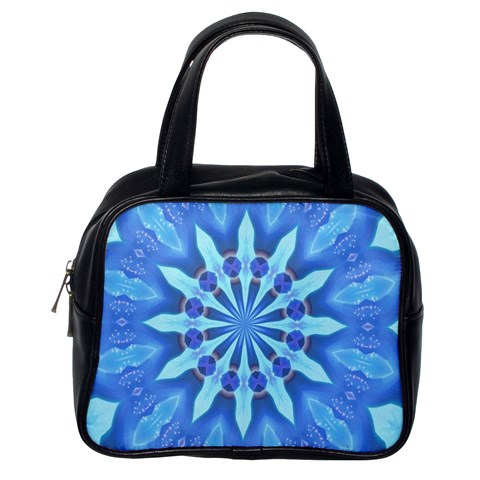 Blue Wheel Classic Handbag (Two Sides) from ArtsNow.com Back