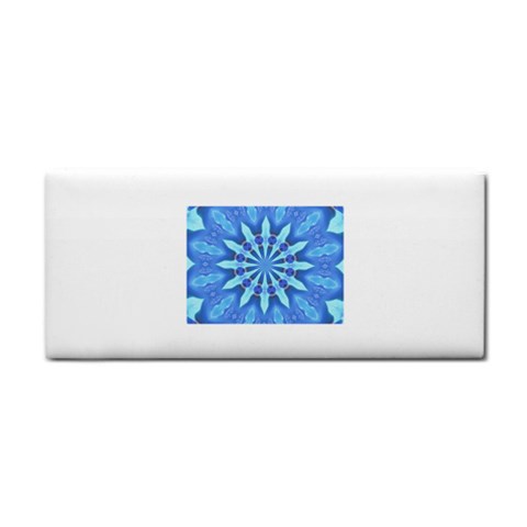 Blue Wheel Hand Towel from ArtsNow.com Front