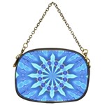 Blue Wheel Chain Purse (One Side)