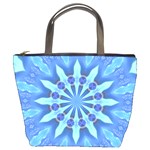 Blue Wheel Bucket Bag