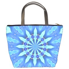 Blue Wheel Bucket Bag from ArtsNow.com Back