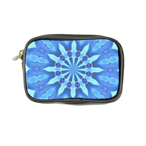 Blue Wheel Coin Purse from ArtsNow.com Front