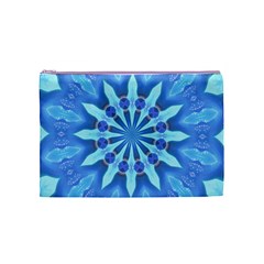 Blue Wheel Cosmetic Bag (Medium) from ArtsNow.com Front