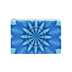 Blue Wheel Cosmetic Bag (Medium) from ArtsNow.com Front