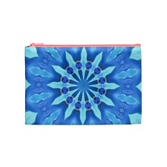 Blue Wheel Cosmetic Bag (Medium) from ArtsNow.com Front