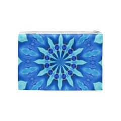 Blue Wheel Cosmetic Bag (Medium) from ArtsNow.com Back