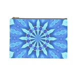 Blue Wheel Cosmetic Bag (Large)