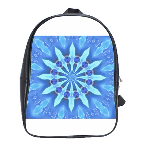 Blue Wheel School Bag (Large) from ArtsNow.com Front