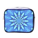 Blue Wheel Mini Toiletries Bag (One Side)