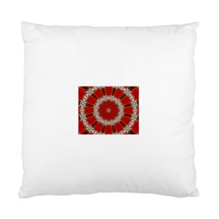 Red Flower Cushion Case (Two Sides) from ArtsNow.com Front