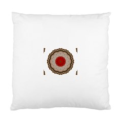 Red Center Doily Cushion Case (Two Sides) from ArtsNow.com Front