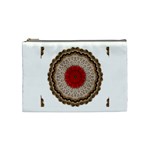 Red Center Doily Cosmetic Bag (Medium)