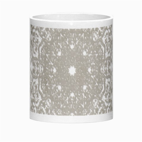 Silver Snowflake Doily Morph Mug from ArtsNow.com Center