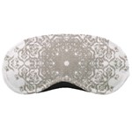 Silver Snowflake Doily Sleeping Mask