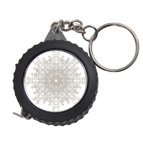 Silver Snowflake Doily Measuring Tape from ArtsNow.com Front